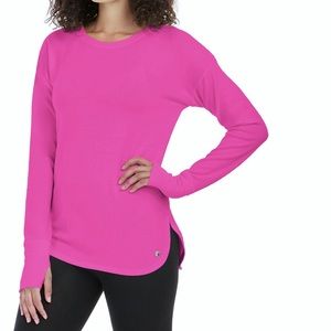 Ideology woman’s Heathered Long Sleeves T Shirt S
